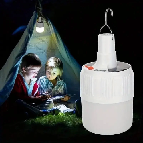 Lámpara de Camping Solar y USB