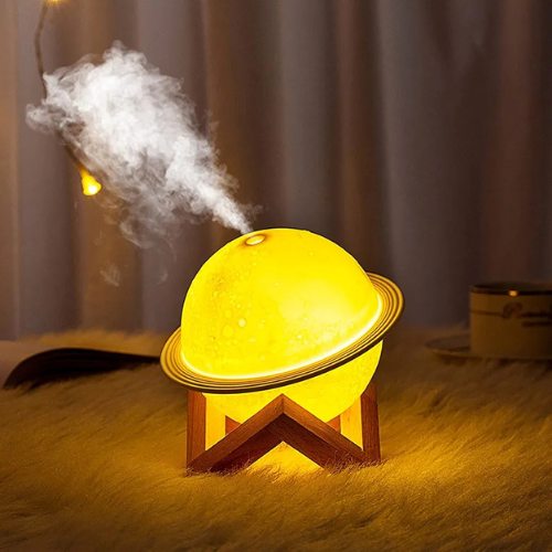 HUMIDIFICADOR LÁMPARA SATURNO