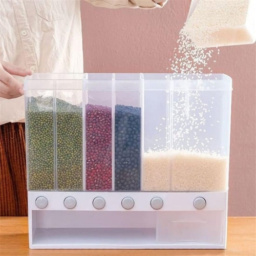 Dispensador de granos y arroz