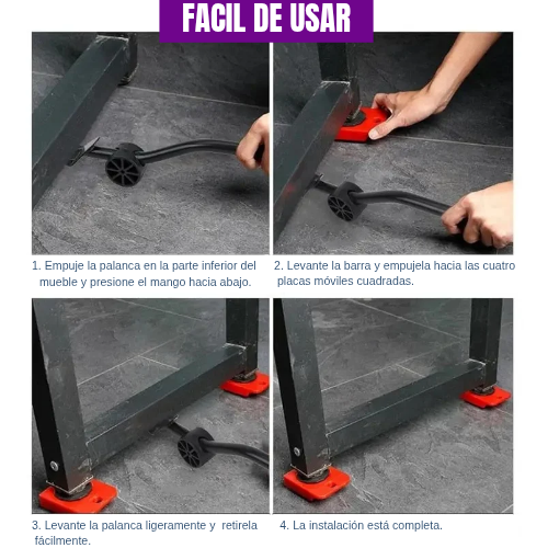Kit elevador de muebles