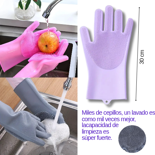 Guantes de silicona multiusos