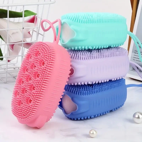 Esponja de silicona exfoliante