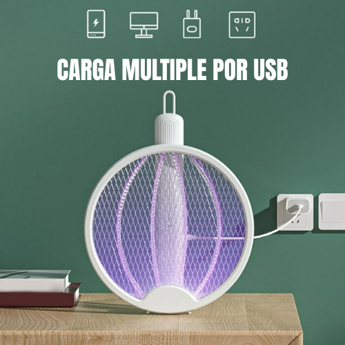 Raqueta eléctrica de mosquitos