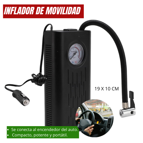 Inflador de llantas movilidad