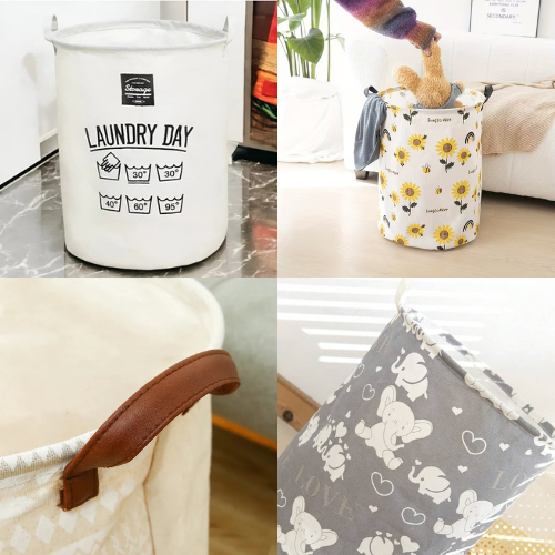 Cesta plegable de ropa