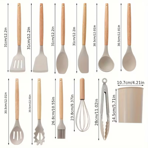 Juego de 12 piezas utensilios de cocina