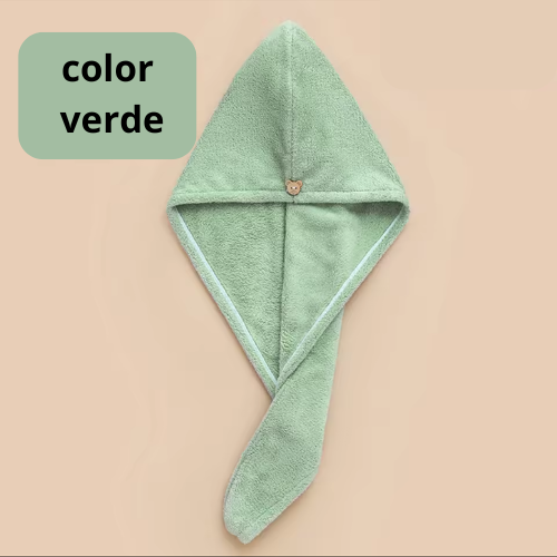 Toalla de cabello micro fibra