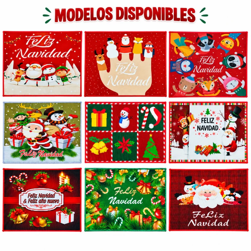 Alfombra navideñas