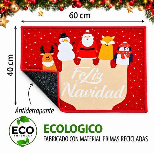 Alfombra navideñas