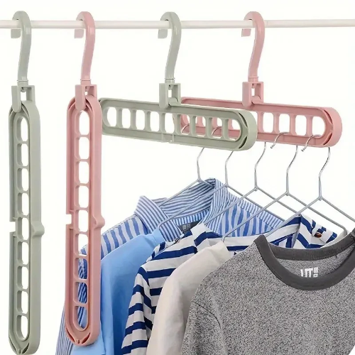 PACK 3 PERCHAS PLEGABLES PARA ROPA