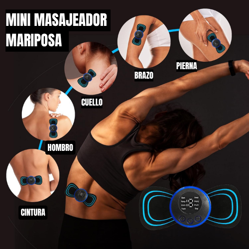 MINI MASAJEADOR DE MICRO CORRIENTE EMS