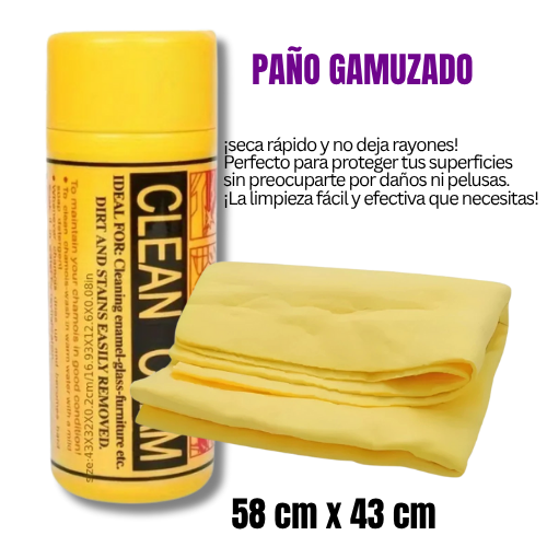 PAÑO GAMUZADO SUPER ABSORBENTE