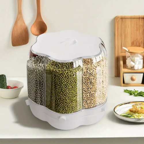 Dispensador de granos giratorios 360°