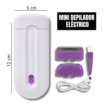 Mini depiladora eléctrica