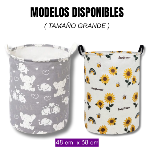 Cesta plegable de ropa
