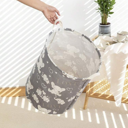 Cesta plegable de ropa