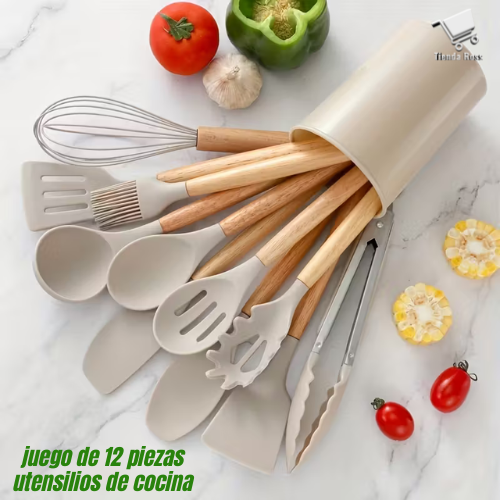 Juego de 12 piezas utensilios de cocina