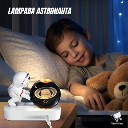 Lampara astronauta esfera