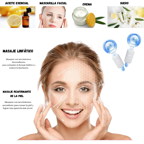 GLOBOS DE HIELO FACIAL