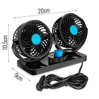 Ventilador Doble Para Auto