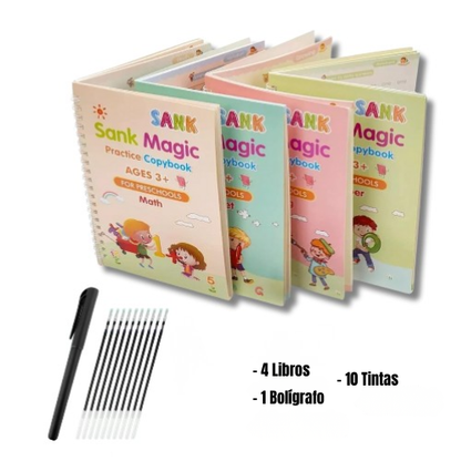 Kit de cuadernos mágicos de caligrafía