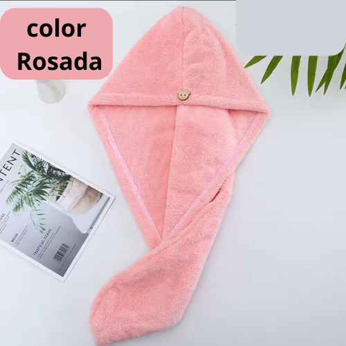 Toalla de cabello micro fibra