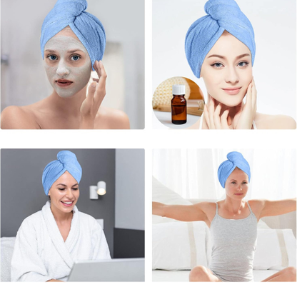 Toalla de cabello micro fibra