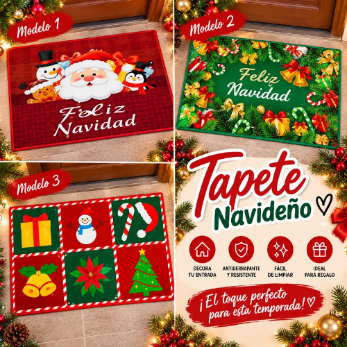 Alfombra navideñas
