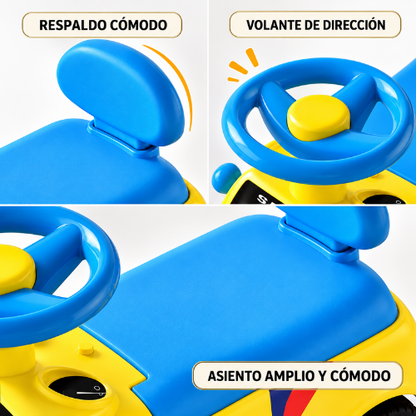 Auto deportivo de niños