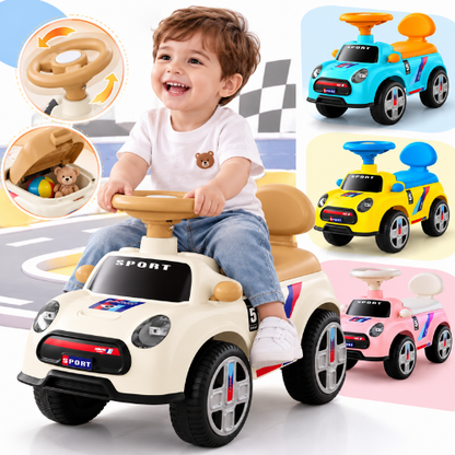 Auto deportivo de niños