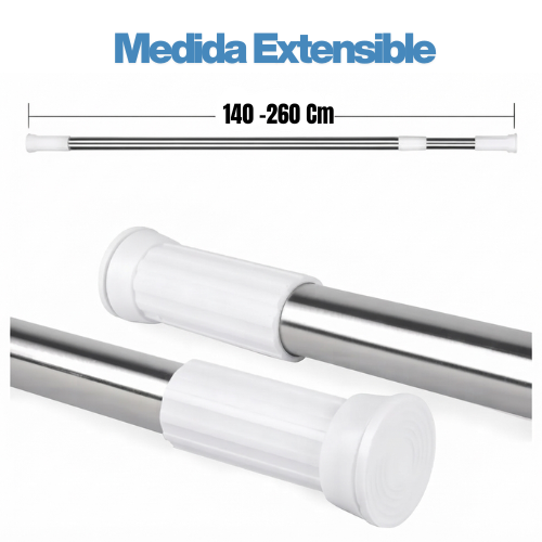Barra extensible