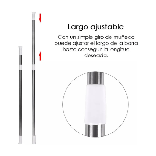 Barra extensible