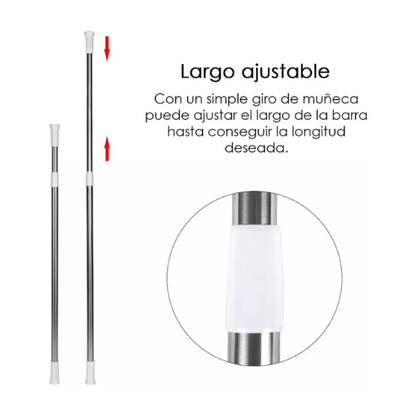 Barra extensible