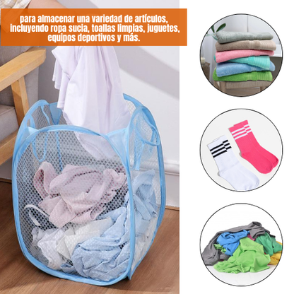 Cesto De Malla Plegable