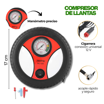 Inflador de llantas
