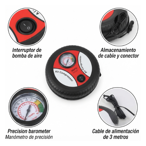 Inflador de llantas