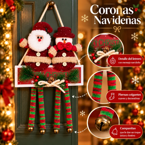 Coronas navideñas