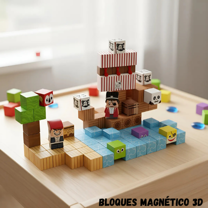 Bloques magnético 3D