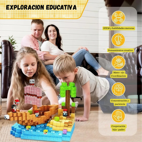 Bloques magnético 3D