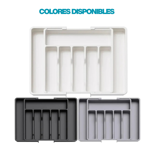 Organizador de cubiertos para cajón