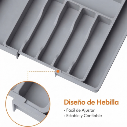 Organizador de cubiertos para cajón