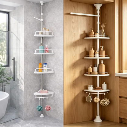Esquinero de baño ajustable