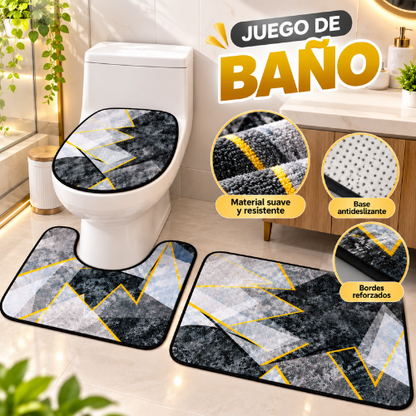 Juego de alfombra de baño