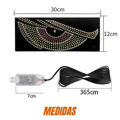 Ojos led para auto