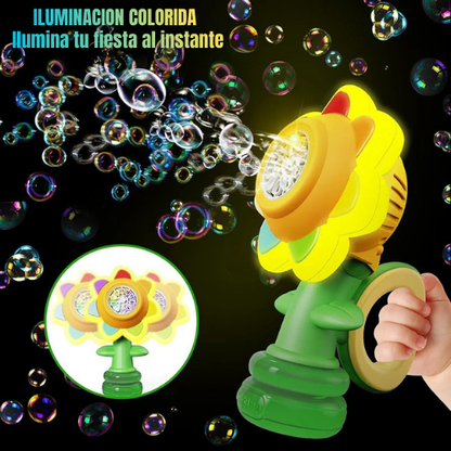 Máquina de burbuja de girasol