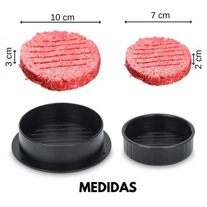 Molde de hamburguesas