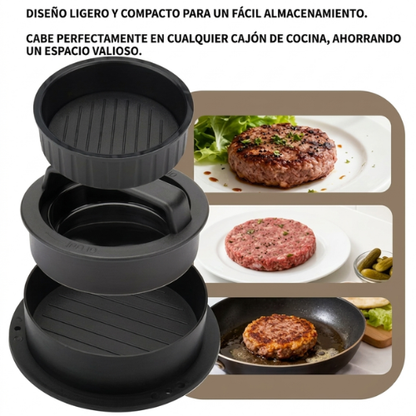 Molde de hamburguesas