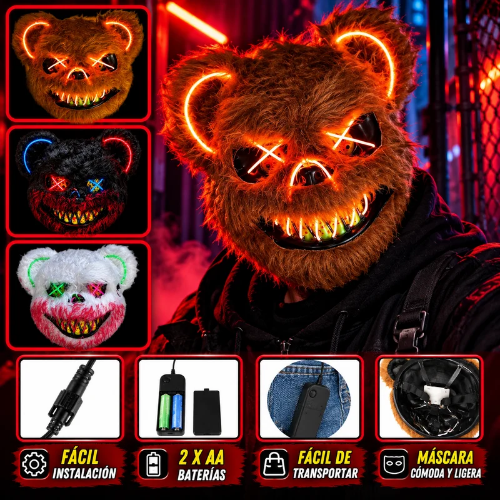 Máscara de halloween