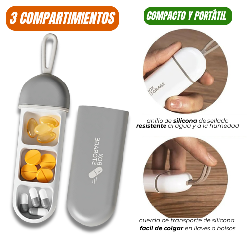 Mini Pastillero Portátil