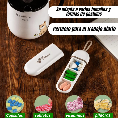 Mini Pastillero Portátil
